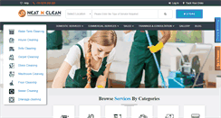 Desktop Screenshot of neatnclean.in